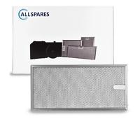 Filtro metallico AllSpares per cappe aspiranti adatto a Novy 563-8036 (325x153x8