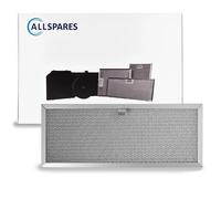 Filtro metallico AllSpares per cappe aspiranti, compatibile con i modelli Novy 5