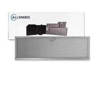Filtro metallico AllSpares per cappe aspiranti, compatibile con Novy 563-8015A (