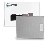 Filtro metallico AllSpares per cappe aspiranti compatibili con ATAG ETNA Pelgrim