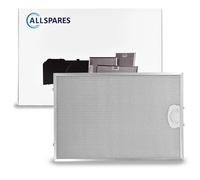 Filtro metallico AllSpares per cappe aspiranti compatibili con Bosch, Siemens e