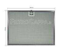 Filtro metallico alluminio 28,6 x 20,9 cm FABER IN NOVA SMART DIVINA 133.0395.38