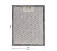 Filtro metallico alluminio 38,5 x 28,2 cm per Cappe Tecnowind N3 00SP002990N