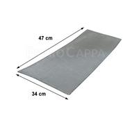 FILTRO METALLICO ANTIGRASSO CAPPA UNIVERSALE 34 x 47 CM FABER SMEG ELICA TURBOAI