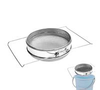 Filtro Miele,Manuale In Acciaio Inox Estensibile | Estrattore Di Miele Manuale Strumenti Apicole | Per Estrazione Detriti Smaltimento Cottura Uso Esterno Domestico