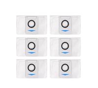 Filtro Mop Sacchetto for la polvere Spazzola laterale principale Coperchio della spazzola Compatibile con le parti for aspirapolvere Ecovacs Deebot T10 TURBO/OMNI/X1 TURBO/OMNI/ X1S PRO(6pc Dust Bag)