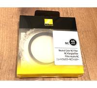 Filtro NC Nikon colore neutro 46 mm 46NC tipo avvitabile made in Japan