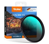 Filtro ND Variabile 52mm Rollei F:X Pro ND8-ND512 Filtri Neutri | VND Filter da 3 a 9 Stops Resistente all'acqua e Ai Graffi per Obiettivi Fotografici