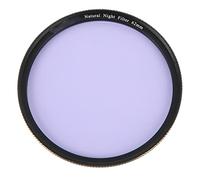 Filtro Notturno Naturale, Filtro di Riduzione 'inquinamento Luminoso Impermeabile con Fusione Precisa Resistente Ai Graffi CNC per Astrofotografia (62 mm)