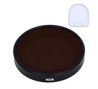 Filtro Obiettivo ND per Action Camera 3 4, Filtro Obiettivo Neutro Ultra Sottile per Obiettivi Fotografici, Riduce il Riflesso della Luce (ND8)