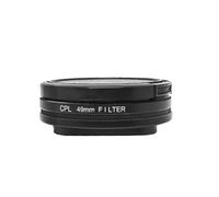 Filtro obiettivo per fotocamera Insta360 Ace Pro, anello adattatore per filtro in alluminio da 49 mm e filtri UV/CPL/ND8 49 mm protezione UV Lens Cover Action Camera Lens Accessories (CPL)