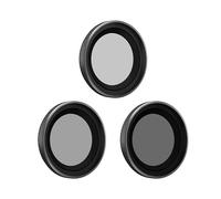 Filtro obiettivo per Insta360 GO 3S, ND16 ND64 Riduzione della luce GO3S UV CPL Filtro in vetro ottico a doppia faccia Action Camera Lens Accessori (ND8+ND16+ND32)