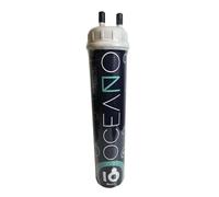 Filtro Oceano Carbon Block Medium 0,5 micron con molecole d'argento con attac...