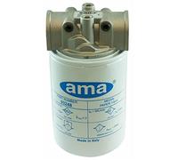 Ama Filtro oleodinamico Spin-on in Aspirazione 3/4" 10µ per Circuiti Idraulici, Made in Italy