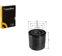Filtro olio 003VFZ DAVID VASCO