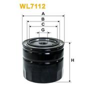 FILTRO OLIO 1498 022 PER VW TRANSPORTER T2 1.7 411,412 412 VARIANT PORSCHE 914