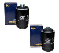 Filtro Olio 2 X SCT Sm 5086 per Audi A5 A3 A4 A6 Seat Leon Skoda Volkswagen Golf