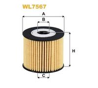 FILTRO OLIO 26311-2U000 PER KIA CEED SPORTAGE IV XCEED STONIC PROCEED OPTIMA