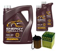 Filtro Olio 7L MANNOL Energy Formula FR 5W-30 Per Ford Fiesta VI Transit Courier