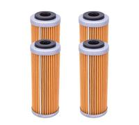 Filtro olio adatto for KT/M SX-F XC-F XCF-W EXC-F 530 450SMR EC EX MC FC 250 350 450 FE 501 FX FS(4pcs Yellow)