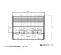 Filtro olio BLUE PRINT ADBP210119