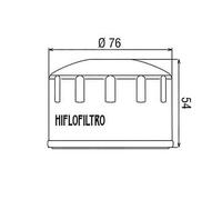 FILTRO OLIO BMW R 1200 2013-2021 HIFLO HF164 NINE T