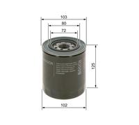 Filtro olio BOSCH 0 986 452 062