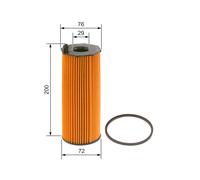 Filtro Olio BOSCH F 026 407 002 Per AUDI, VW