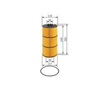Filtro olio BOSCH F 026 407 192