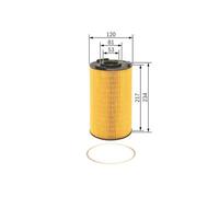 Filtro olio BOSCH F 026 407 201
