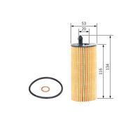 Filtro olio BOSCH F 026 407 205