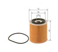 Bosch P7226 - Filtro Olio