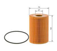 Filtro olio BOSCH NISSAN ATLEON 35.15 1 457 429 271