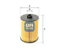 Filtro olio Cartuccia filtro 25.089.00 UFI per VW PORSCHE ARTEGA