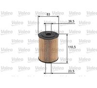 Filtro olio Cartuccia filtro 586526 VALEO per VW FORD AUDI MERCEDES-BENZ FIAT