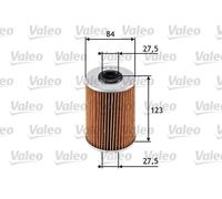 Filtro olio Cartuccia filtro 586538 VALEO per BMW 3 Compact 3 3 Touring