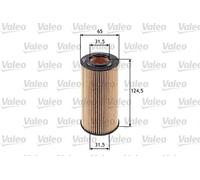 Filtro olio Cartuccia filtro 586541 VALEO per VOLVO FORD