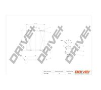 Filtro olio Cartuccia filtro DP1110.11.0082 Drve+ per BMW 3 Touring 3 Coupé 3 1