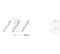 Filtro olio Cartuccia filtro DP1110.11.0117 Drve+ per VW SKODA AUDI SEAT