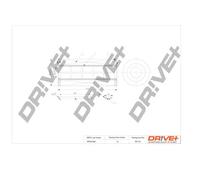 Filtro olio Cartuccia filtro DP1110.11.0121 Drve+ per MERCEDES-BENZ CLASSE A