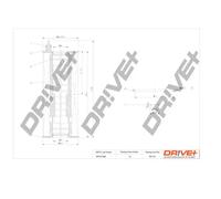Filtro olio Cartuccia filtro DP1110.11.0124 Drve+ per BMW ALPINA