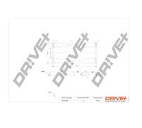 Filtro olio Cartuccia filtro DP1110.11.0188 Drve+ per MERCEDES-BENZ CLASSE S