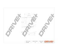 Filtro olio Cartuccia filtro DP1110.11.0203 Drve+ per MAZDA 6 Tre volumi CX-7 3