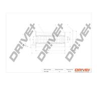 Filtro olio Cartuccia filtro DP1110.11.0238 Drve+ per JEEP DODGE