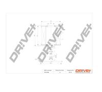 Filtro olio Cartuccia filtro DP1110.11.0250 Drve+ per BMW BERTONE