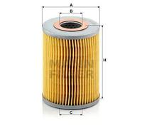 MANN-FILTER Filtro olio a cartuccia diametro 94 mm altezza 120 mm H1038