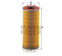 Filtro olio Cartuccia filtro H 712 k MANN-FILTER per ALFA ROMEO LANCIA IZH