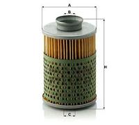 Filtro olio MANN-FILTER H 815 n