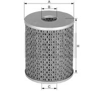 Filtro olio Cartuccia filtro H 932/2 MANN-FILTER