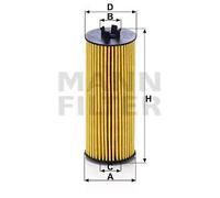 Filtro olio MANN-FILTER HU 6009 z